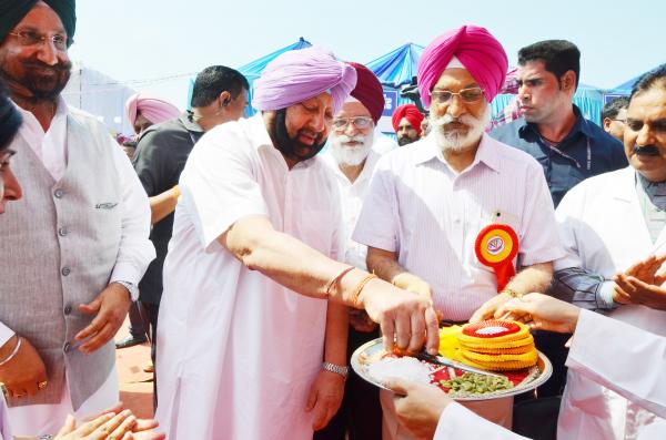 Pashu Palan Mela inaugurate by the Capt. Amrinder Singh, Chief Minister of Punjab, S. Sukhjinder Singh Randhawa, Cabinet Minister, Cooperation and Jail, S. Ravneet Singh Bittu, MP, Dr A.S. Nanda, Vice Chancellor, Dr. B.S. Dhillon, Vice Chancellor, PAU